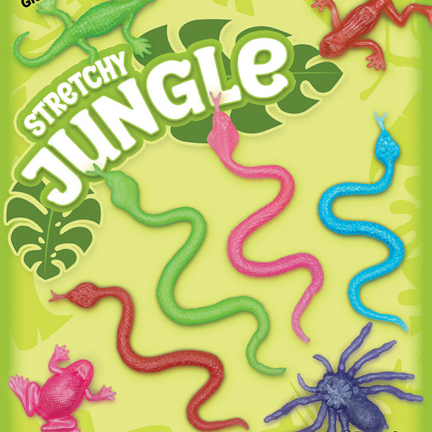 Jungle Stretchy Animal Figurines 1"Capsules display lower