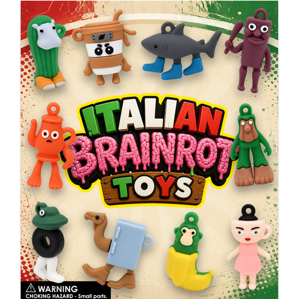 Brainrot Toys  1"capsules display