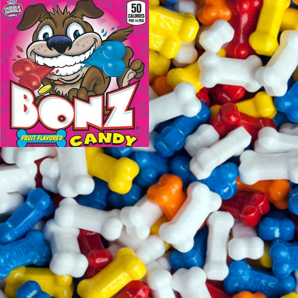 Bonz Candy (Coated) | 25lb Bulk Case | Gumballs.com