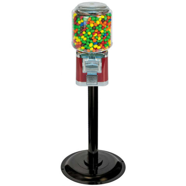 Classic Gumball & Candy Machine w/ lightweight stand from above