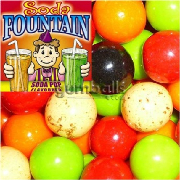 Soda Fountain Gumballs 1430 Count | Gumballs.com