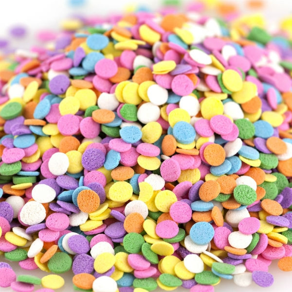 image of a lot of the bulk Kerry Confetti (Pastel Shapes) 5lb