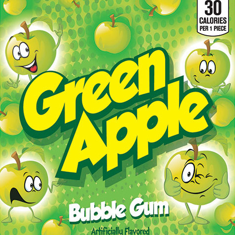 Zed Green Apple Gumballs (1