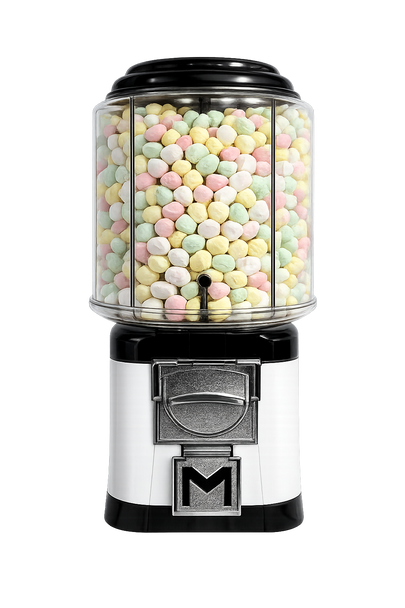 White wedding machine with candy; wedding-whitemachines-260417