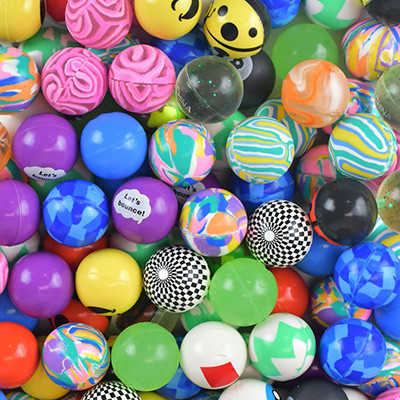 Truly Eclectic Bouncy Balls 27mm collected