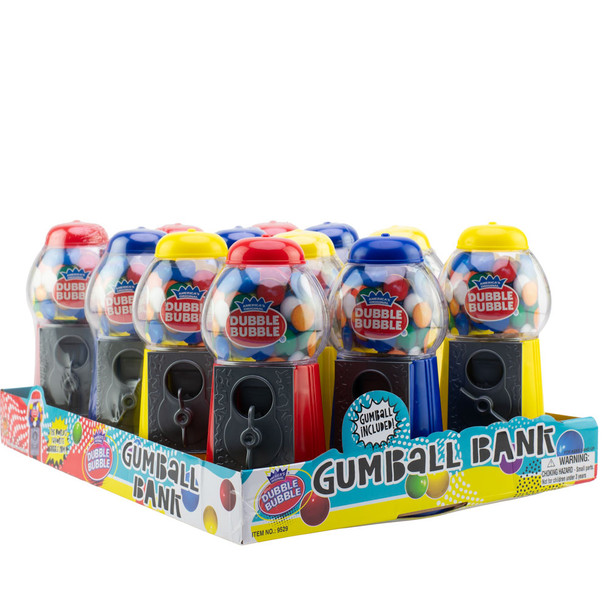 Dubble Bubble Mini Gumball Machine (12pc) single box