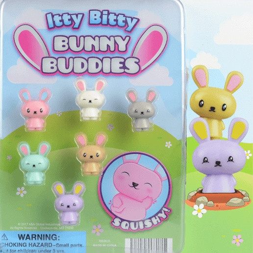 Itsi Bitsi Bunni Buddies  display back