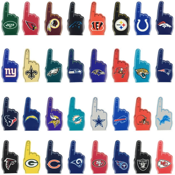 Bulk NFL #1 Finger Puppets