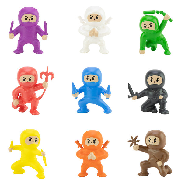 Bulk (NO Capsule) Ninja Fighters (100pc)