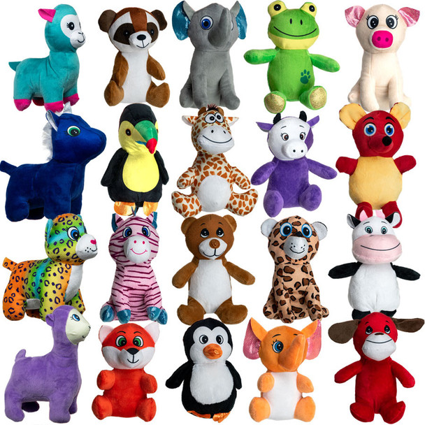 Medium Generic Plush Crane Toys (100pc/7-9")