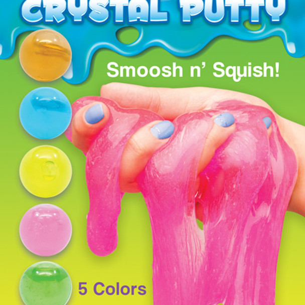 Crystal Putty 1"Capsules display card