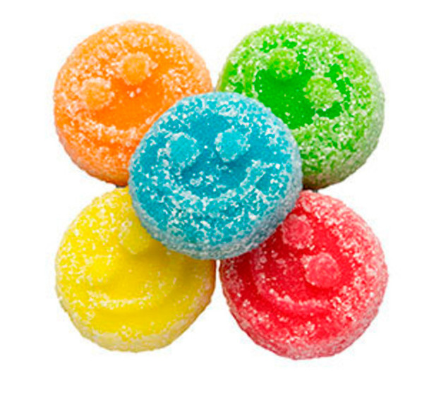 Albanese Sour Gummi Smileys (18lbs)