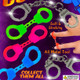 lower  part of display card for the Mini Handcuffs 1"Capsules product including choke warning