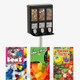 Buy-A-Bundle Candies w/ BLACK 50¢ Pro All-Metal Triple Machine and not-included Chrome stand