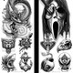 Shadowy Horror Terror B&W display card, lower portion