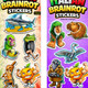 Brainrot Stickers display lower