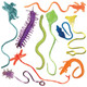Sticky Critters 1" toy Capsules detail