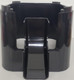 Classic Gumball Vending Machine Body shown separately,  black