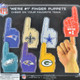 NFL #1 Finger Puppets display