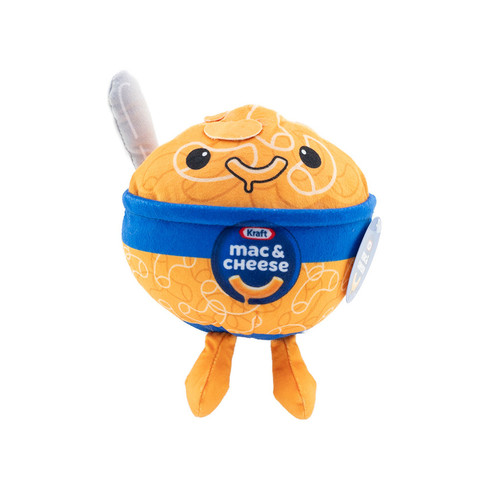 Kraft Mac & Cheese Bowl Plush Toys (8"/10pc) | Gumballs.com