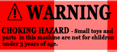 Not suitable for ages 3 and under
