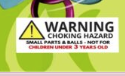 choking hazard under 3 years old