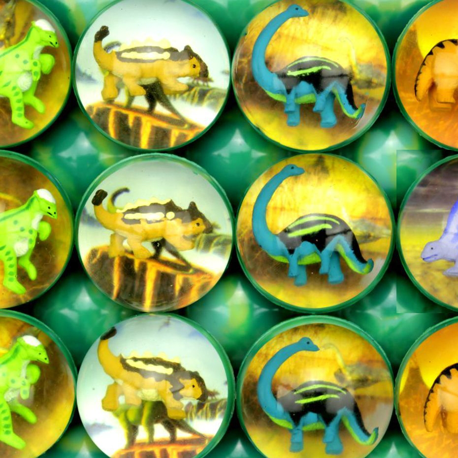 dinosaur bouncy balls