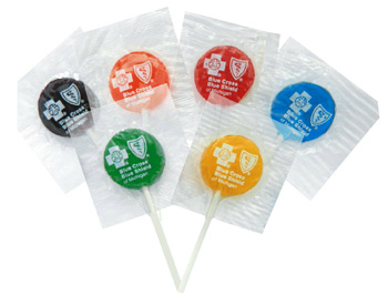 Printed Wrapped Lollipops