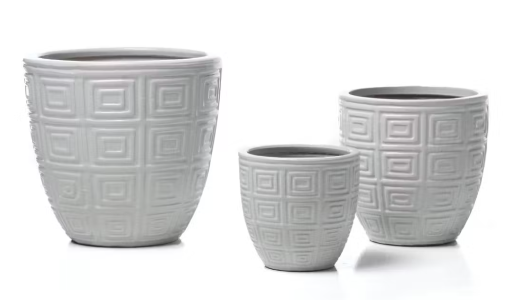 Hercules  Planter Snow Color