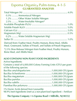 Espoma Organic Palm-tone Palm & Hibiscus Food 4-1-5