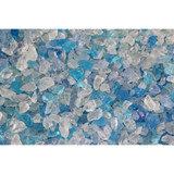 Exotic Glass Pebbles Bahama Blend