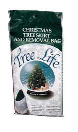 Tree Life Christmas Tree Removal Bag and Tree Skirt

144" (12ft) Circumference  90" Height 84" (7ft)