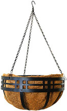 Hanging Wire Basket with Coco Liner by Panacea