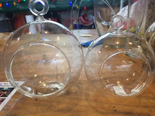 Glass Orbs Hanging