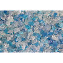 Exotic Glass Pebbles Bahama Blend