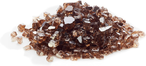 Exotic Pebbles Copper Metal Reflective