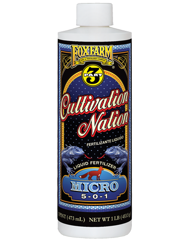 FoxFarm Cultivation Nation Micro 5-0-1