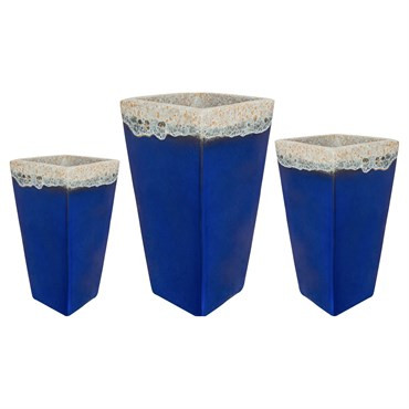 Michael Carr Planter Volcanic Smooth Tall