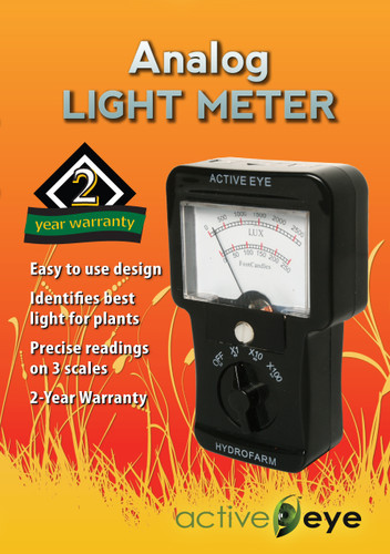 Analog Light Meter by Hydrofarm