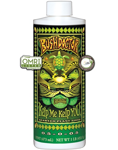 FoxFarm Bush Doctor Kelp Me Kelp You Seaweed Fertilizer 0.5-0-0.5