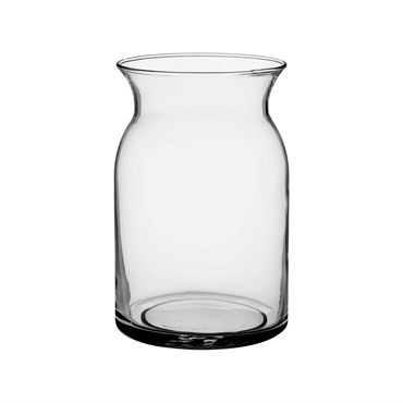 Glass Milk Jug Vase Crystal