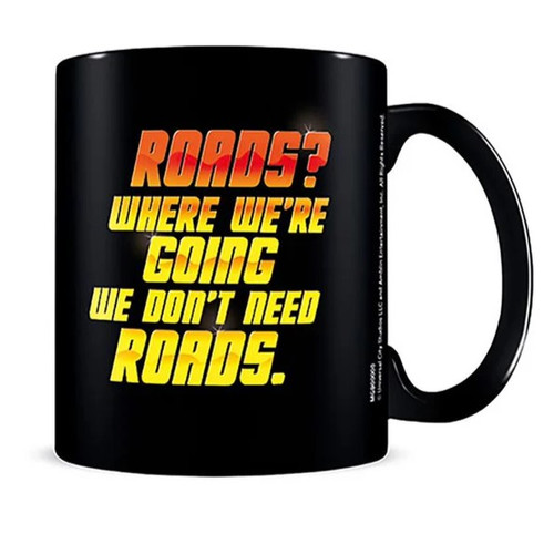 BACK TO THE FUTURE - Black Mug BACK TO THE FUTURE - Black Mug