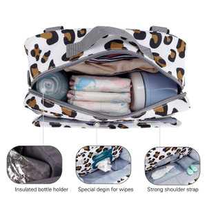 Waterproof baby print stroller bag storage hanging bag diaper bag mother and baby mommy bag Waterproof baby print stroller bag storage hanging bag diaper bag mother and baby mommy bag