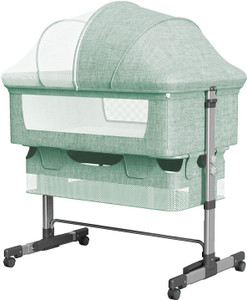 Baby Bassinet Bedside Sleeper 3 in 1 Bedside Crib, Adjustable Portable Bed for Infant/Baby/Newborn,with Mosquito Nets, Large Storage Bag, Comfortable Mattresses, Lockable Wheels Baby Bassinet Bedside Sleeper 3 in 1 Bedside Crib, Adjustable Portable Bed for Infant/Baby/Newborn,with Mosquito Nets, Large Storage Bag, Comfortable Mattresses, Lockable Wheels