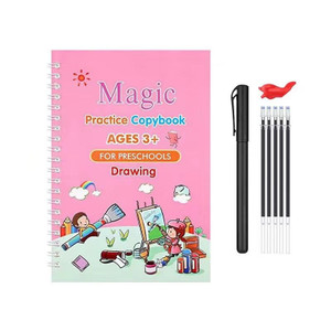 Reusable Magic Copybook Drawing Toys Pen Control Training Writing for Children 3D Magic Notebook Writing Lettering Calligraphy Notebooks Reusable Magic Copybook Drawing Toys Pen Control Training Writing for Children 3D Magic Notebook Writing Lettering Calligraphy Notebooks