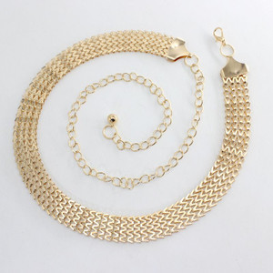 Fashion Simple Chain Belt Women Lady High Waist Gold Belts Waistband for Party Jewelry Dress Metal Chain Belt Fashion Simple Chain Belt Women Lady High Waist Gold Belts Waistband for Party Jewelry Dress Metal Chain Belt