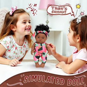 26CM Full Enamel Black Doll 26CM Full Enamel Black Doll