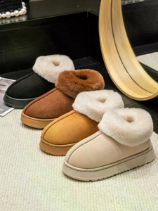 Women's Fashion Snow Boots Fluffy Plush Faux Fur Soft Slippers Winter Indoor Comfortable Home men's Shoes Women's Fashion Snow Boots Fluffy Plush Faux Fur Soft Slippers Winter Indoor Comfortable Home men's Shoes