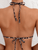 New women's leopard print three-point fashion bikini swimsuit