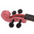 New 1/4 Acoustic Violin Case Bow Rosin Pink